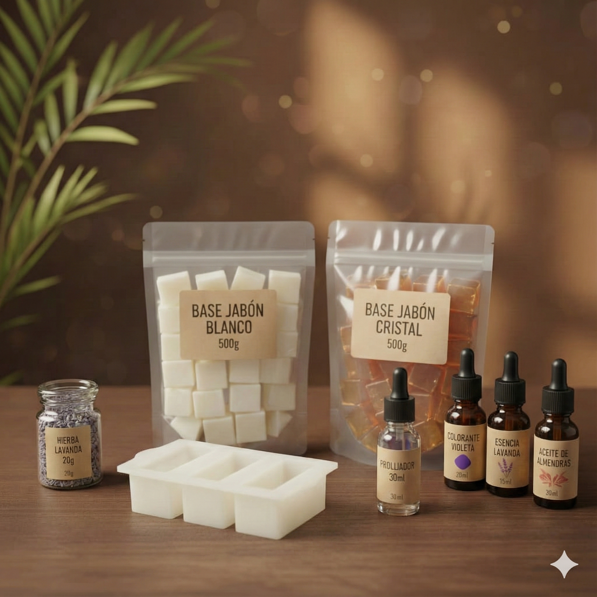 kit jabon artesanal